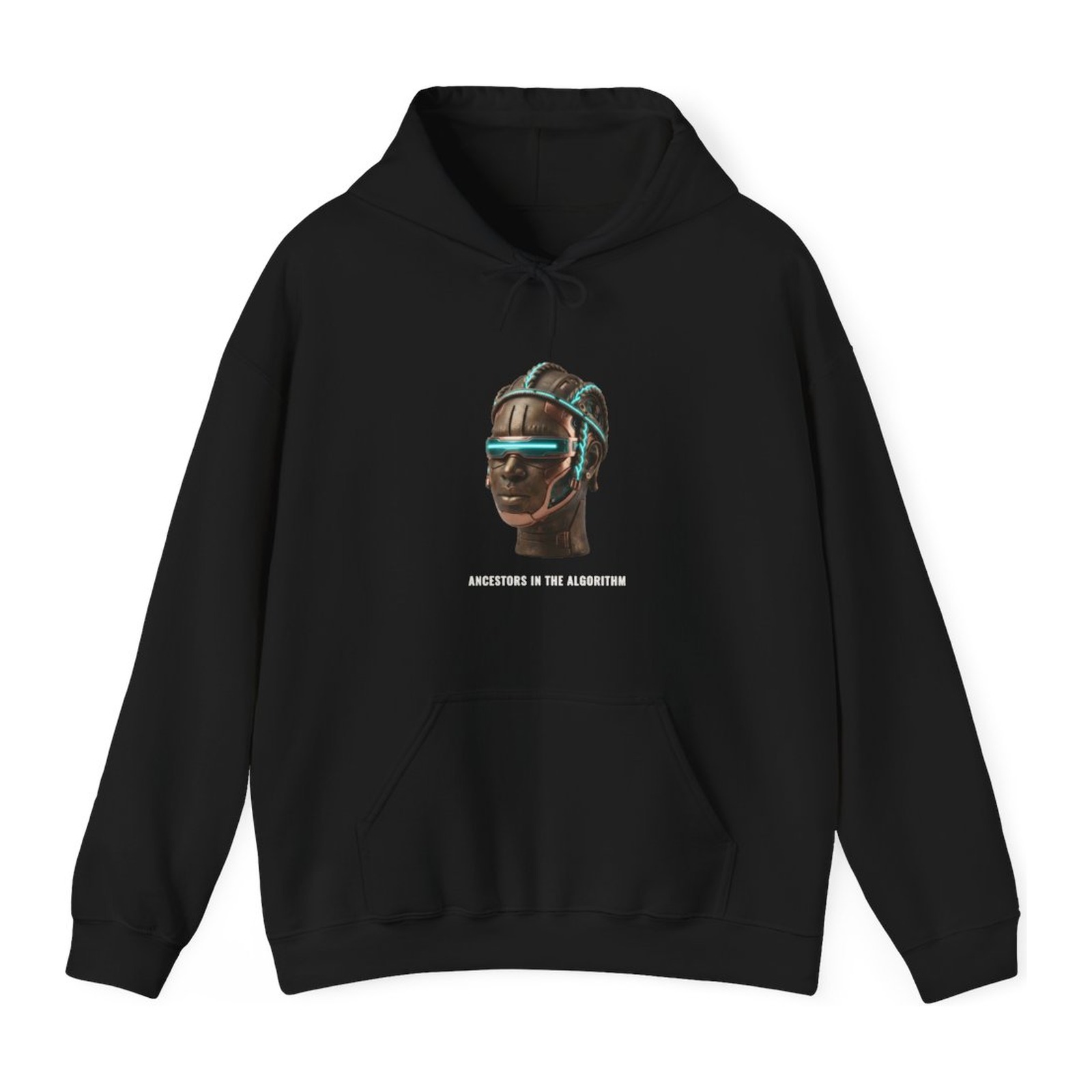 Cyberpunk Benin Bronze Hoodie