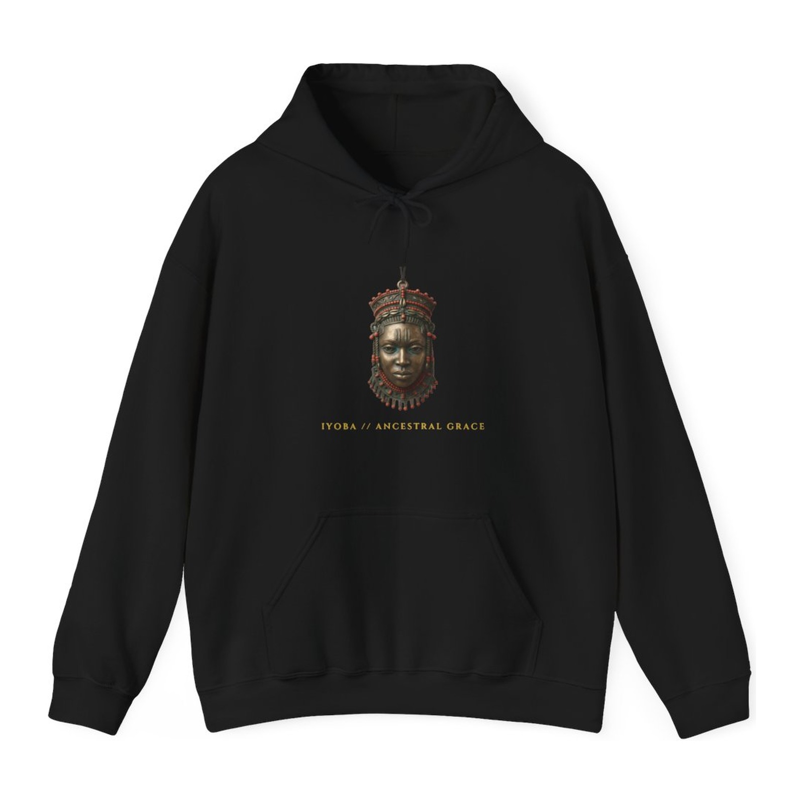 Queen Idia Benin Mask Hoodie