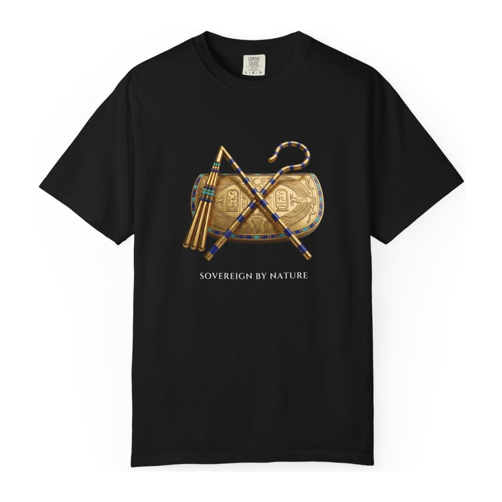 Crook and Flail Sarcophagus T-shirt