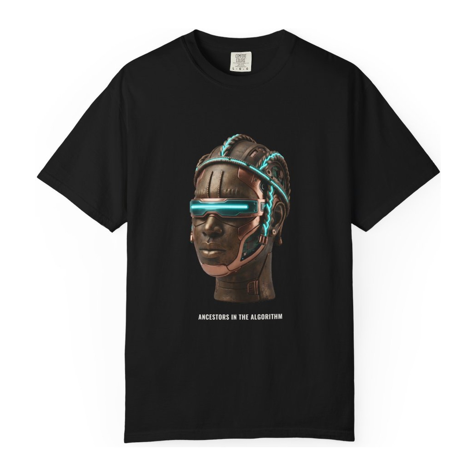 Cyberpunk Benin Bronze T-shirt