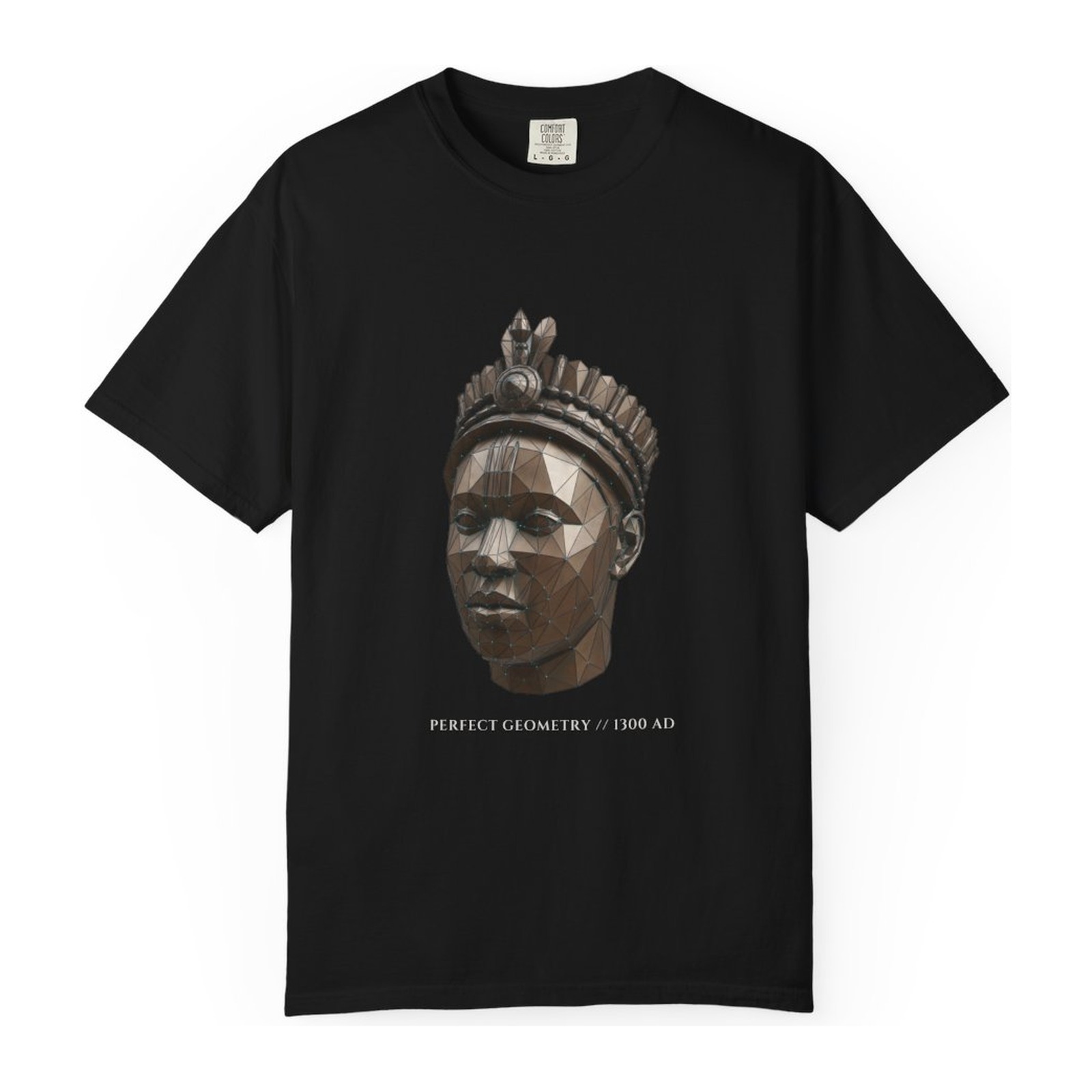 Ife Head Wireframe T-shirt